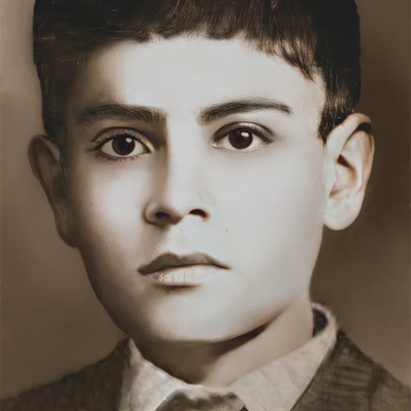 Portrait of Saint José Sánchez del Río, a young Mexican martyr known for his courage and devotion during the Cristero War.